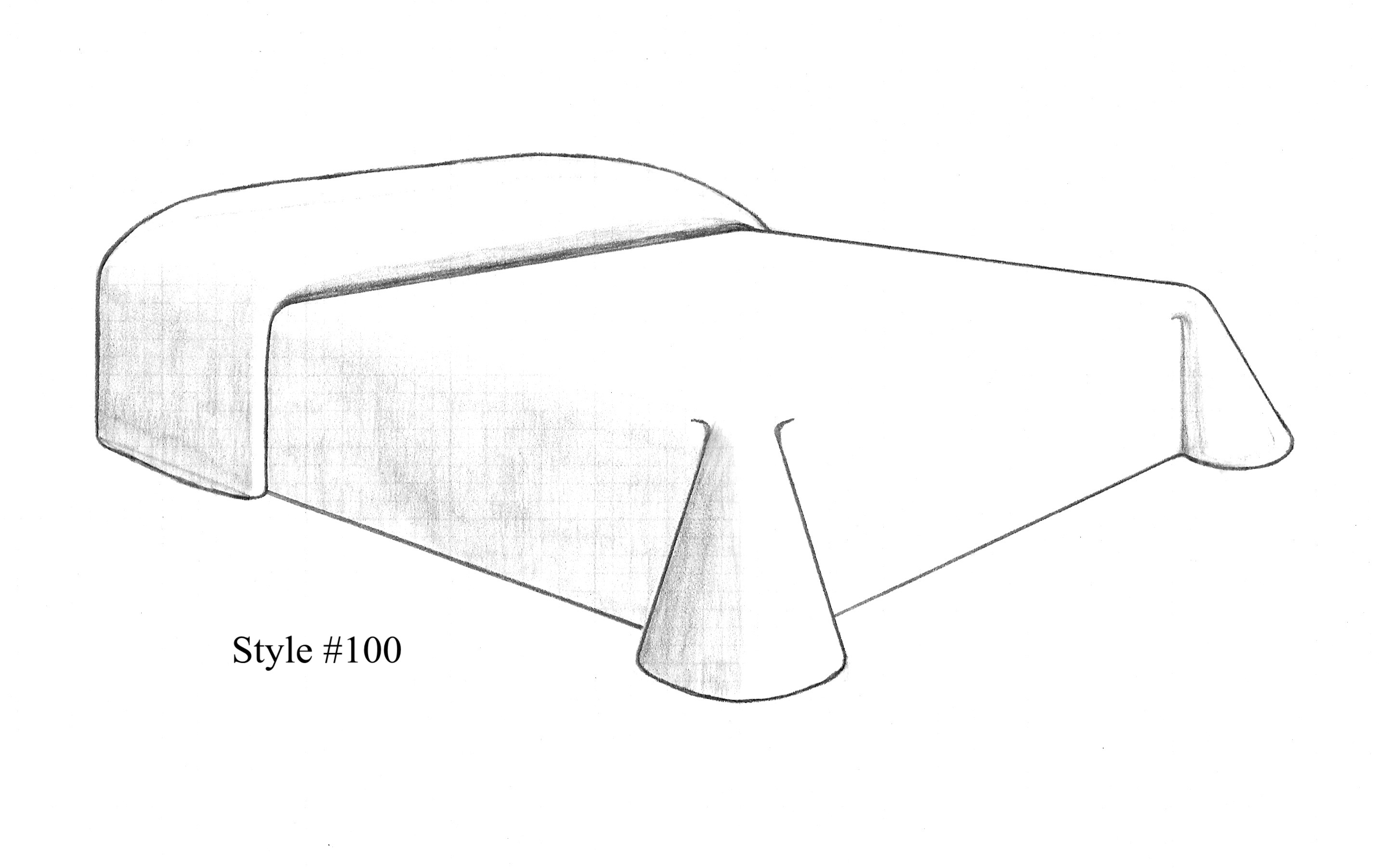 Style 100 Bedspread